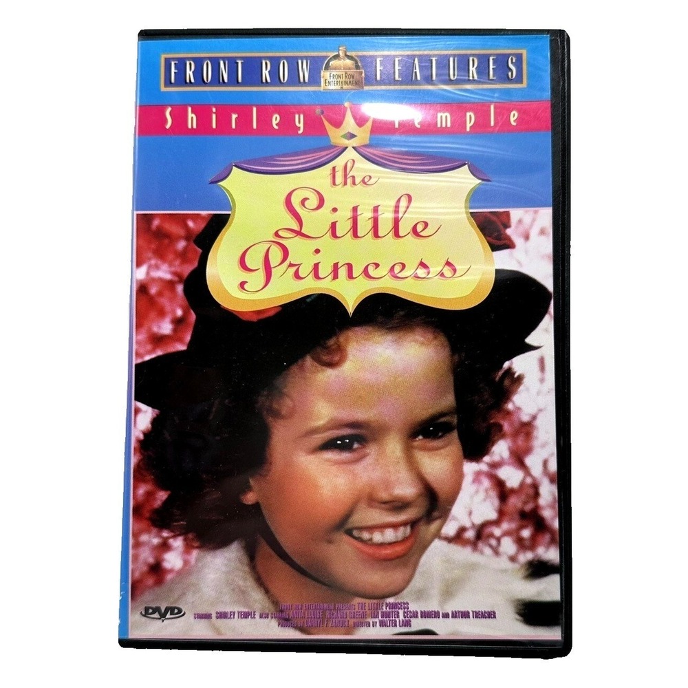 The Little Princess DVD Shirley Temple Front Row 2001 Remastered Classic